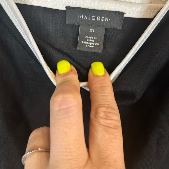 Halogen Spaghetti Strap Crop Tank Top Size Medium - Picture 5 of 6